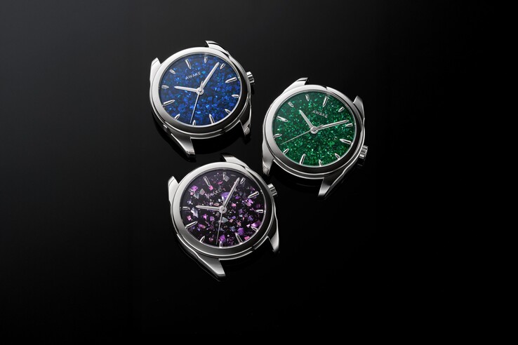 The Awake Son Mai Fragments series is powered by La Joux-Perret’s G101 automatic movement (Image source: Awake)