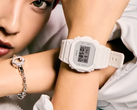 Pictured - the new Casio G-Shock DW-5600WW-7PR on Kyoka's wrist.