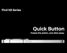 The Find X8 series will have an extra button on the right side of the frame. (Image source: Ice Universe)