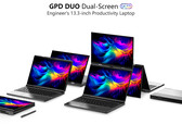 GPD Duo to feature two 13.3-inch OLED panels from Samsung (Image source: GPD)