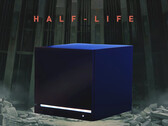 Steam Machine shown on Half-Life: Alyx background
