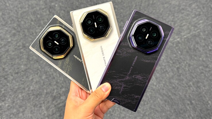 The Huawei Mate XT2 is available in three colors and with up to 2 TB of storage.