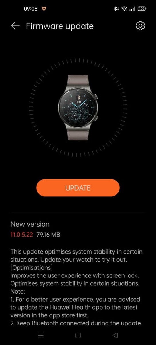Huawei watch 2 latest firmware clearance