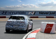 The Ioniq 5 N has been put through its paces on the Nordschleife (Image: Hyundai)