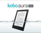 Kobo Aura H2O waterproof e-reader with 6.8-inch Carta E Ink HD multi-touchscreen and up to 2 months battery life