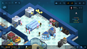 An image showing gameplay from Megaquarium. (Image source: Steam)