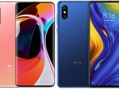 It's likely either the Mi 10 or Mi Mix 3 is getting an SD 875-powered successor. (Image source: Xiaomi - edited)