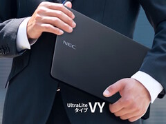 The NEC VersaPro J UltraLite Type VY laptop is designed to be long-lasting and rugged for use by business people.(Image source: NEC)
