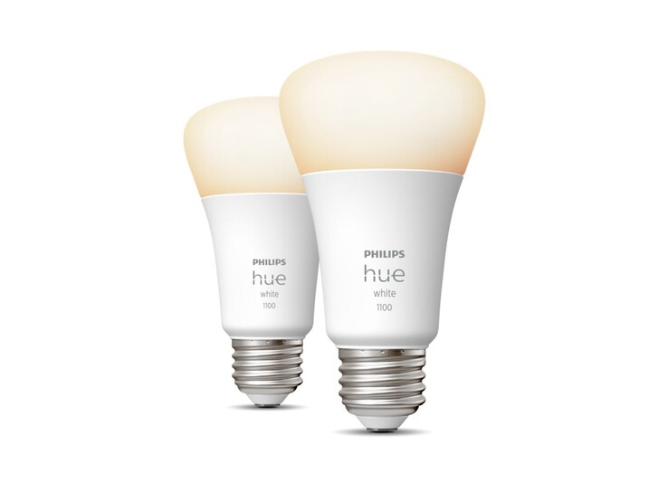 The Philips Hue White A19 - E26 smart bulb 75 W (2-pack) is included in the Bright Days sale in the US. (Image source: Philips Hue)