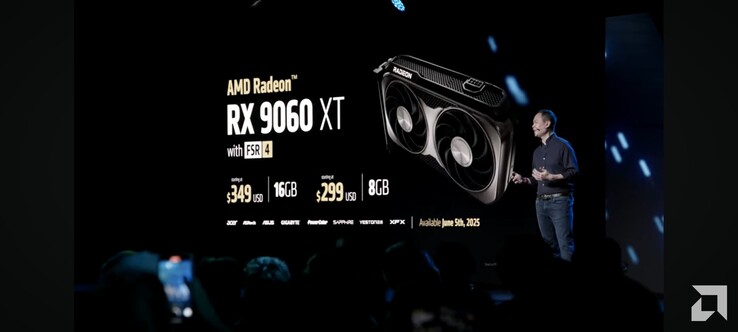 Radeon RX 9060 XT price and availability (image source: AMD)
