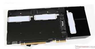 The Compute Element houses up to three M.2-2280 SSDs.