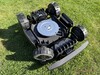 Underside of the robotic lawn mower