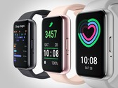 The Samsung Galaxy Fit4 appears to largely adopt the design of the Galaxy Fit3 shown in the image.