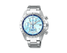 The new collab launch by Seiko has a crystal set at the 10 o'clock index, especially for the anniversary.