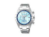 The new collab launch by Seiko has a crystal set at the 10 o'clock index, especially for the anniversary.