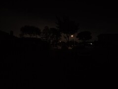 Street lights only (f/1.8 1/30 ISO 3200)
