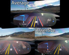 Tesla's Full Self-Driving Beta modes (image: DÆrik/YouTube)