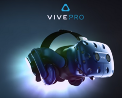 The Vive Pro is a good upgrade. (Source: HTC)