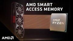 SAM can improve framerates by as much as 10 percent in certain titles (Image source: AMD)