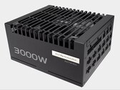 The Asus Pro WS 3000W Platinum PSU with four 12V-2x6 connectors. (Image source: Asus)