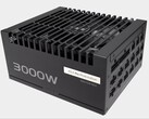 The Asus Pro WS 3000W Platinum PSU with four 12V-2x6 connectors. (Image source: Asus)