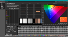 ColorChecker (vs. P3)