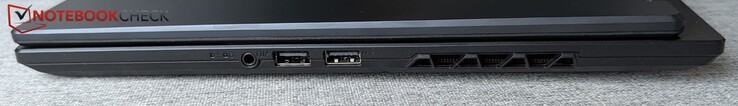 Right I/O: USB 3.2 Gen 1 Type-A, USB 2.0 Type-A, 3.5 mm audio jack.