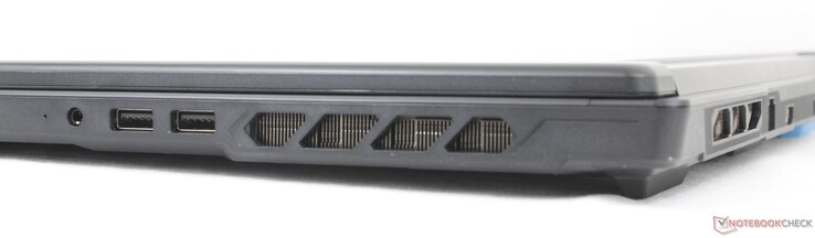 3.5 mm headset, 2x USB-A 3.2 Gen. 1