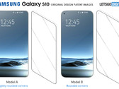 The Galaxy S10 could use an Infinity-O display. (Source: LetsGoDigital)