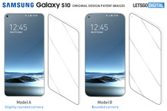The Galaxy S10 could use an Infinity-O display. (Source: LetsGoDigital)