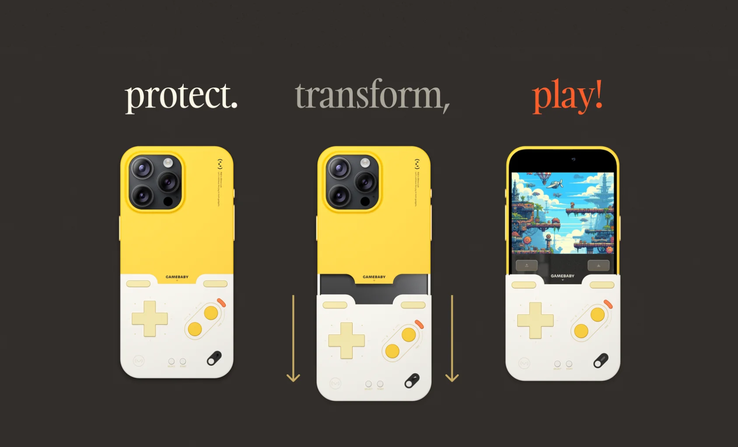 GAMEBABY setup (Image Source: Bitmolab)