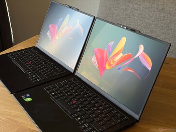 IPS (left) vs. OLED (right)