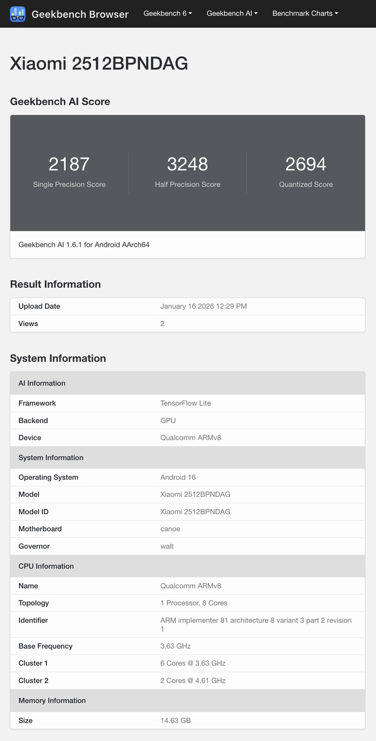 (Image source: Geekbench)
