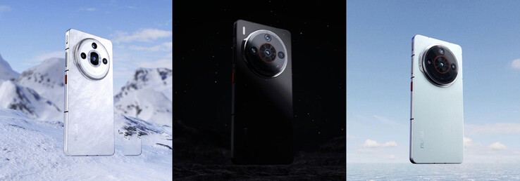 The Z60S Pro comes in Aqua, Black and White colour options. (Image source: Nubia)