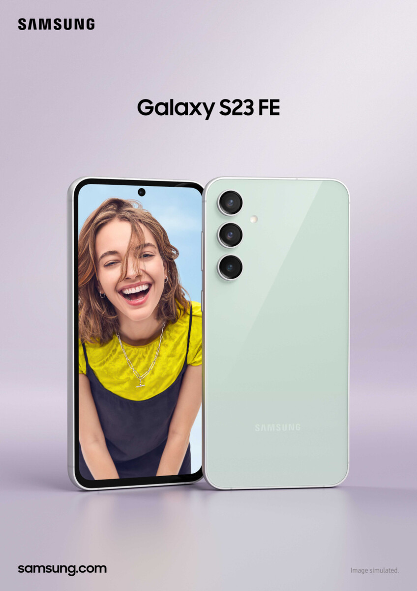 Galaxy S23 FE in Mint Colour (256GB)