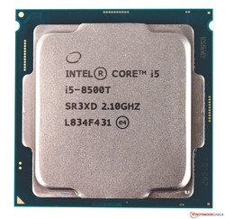 Intel Core i5-8500T (6 cores, 6 Threads, 2.1 GHz, 35 W) Desktop 