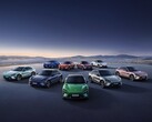 A selection of Xiaomi YU7 SUVs (Image source: Xiaomi)