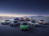 A selection of Xiaomi YU7 SUVs (Image source: Xiaomi)