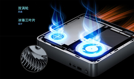 Cooling setup (Image source: Lenovo)