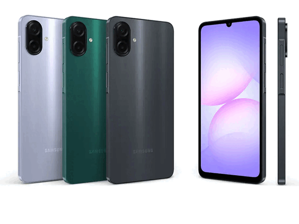 The Galaxy A08 4G will have a bigger battery than the Galaxy A07 4G (pictured).