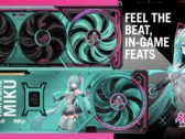 Asus RTX 5080 ROG Astral Hatsune Miku Edition: Will it sing the coil whine song? (Image source: Videocardz.com)
