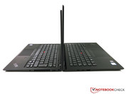 X1 Carbon (left) vs. X1 Yoga (right)