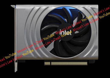 Intel Arc Alchemist DG2-128EU. (Image source: Moore's Law Is Dead)