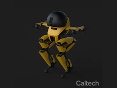 LEONARDO is a bipedal robot capable of flying (Source: Caltech)