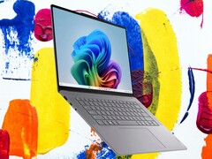 The Lenovo Yoga Slim 7i Aura Edition utilizes four Dolby Atmos stereo speakers. (Image source: Lenovo, Unsplash, edited)