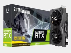 The Nvidia GeForce RTX 2060 12GB may have officially launched, but in stock GPUs are virtually impossible to find (Image: Zotac)