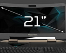 21 inch, curved display, desktop graphics card: Acers new gaming flagship definitely is an eye-catcher. (Photo: Acer)