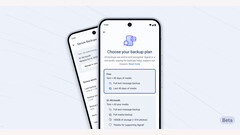 Signal secure backup feature on Android phone with encrypted message and media backup options. (Image Source: Signal)