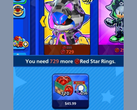 A screengrab of Sonic Rumble's in-game storefront (image source: r/gaming)