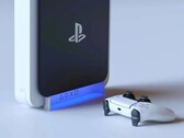 The PS6 still has plenty of surprises in store for Playstation gamers. A concept image showing a PlayStation 5 console. (Image source: Eric Truong on ArtStation)